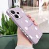 Чехол для телефона 'Дождевой Маргаритка' для Xiaomi Redmi Note 14 13 12 12S 11 11S 10 10S 9 9S 15 15C 14C Pro Plus 4G 5G Жидкий Силиконовый Чехол