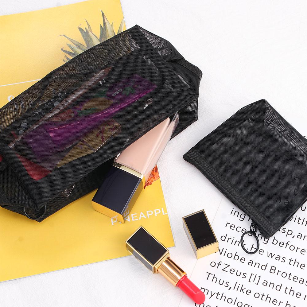 Mesh Package Travel Organizer Toiletry Pouch Makeup Bags Bathing Bags Storage Bags Cosmetic Pouch