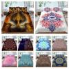 Home Bedclothes Decor Modern Bedspread 3D Bohemia Bedding Suit Pillowcase Microfiber Bed Quilt Cover Set
