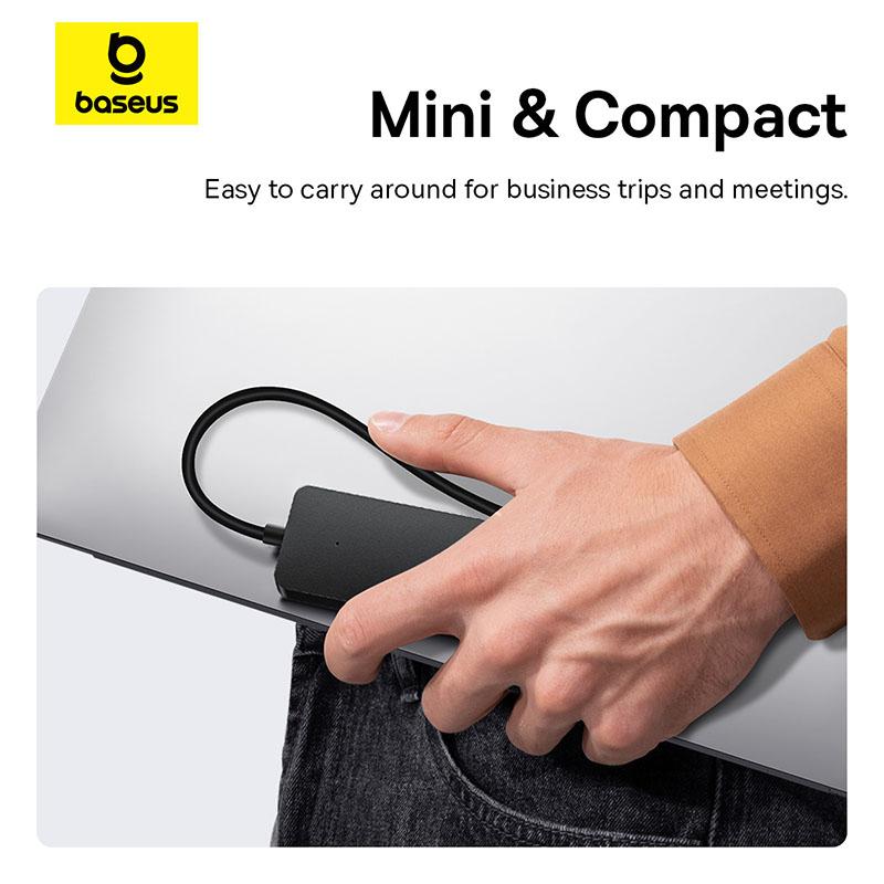 Baseus 4-портовый концентратор Lite серии UltraJoy