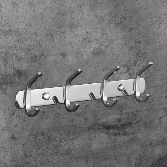 Настенные крючки для полотенец, прочные вешалки для одежды, устойчивые к ржавчине, прочные, выдерживающие большую нагрузку, легкие