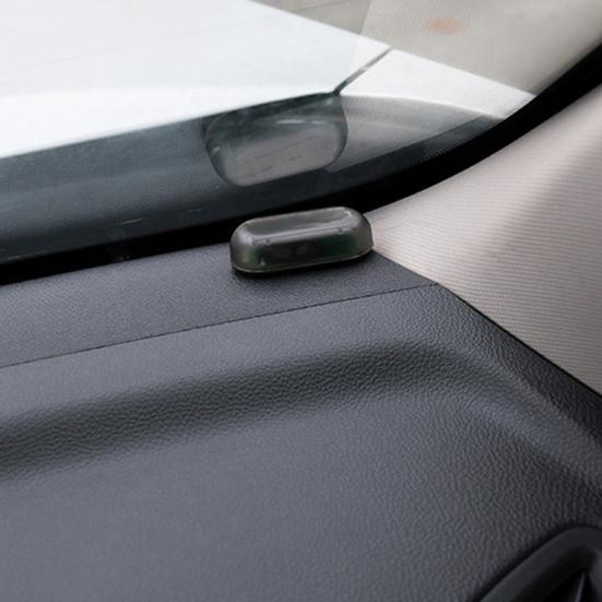 Автомобильный солнечный световой сигнал, имитация фиктивной сигнализации, мигающий светодиод для защиты от кражи