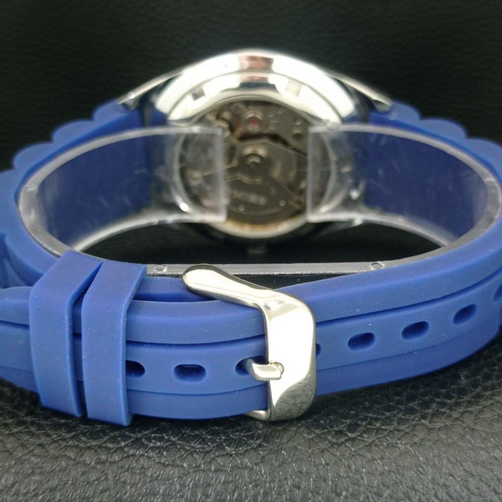 ВИНТАЖНЫЕ АВТОМАТИЧЕСКИЕ SEIKO 5 6309A ВОССТАНОВЛЕННЫЕ ЯПОНСКИЕ МУЖСКИЕ ЧАСЫ С СИНИМ ЦИФЕРБЛАТОМ a442587-1
