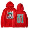 My Hero Academia Deku Printed Autumn Hoodie Vintage Unisex Pullover Men Vintage Graphic Hoody Tops Oversize Clothing