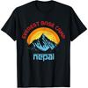 Mount Everest Nepal Himalaya Mountaineer Mountain Souvenir T-Shirt