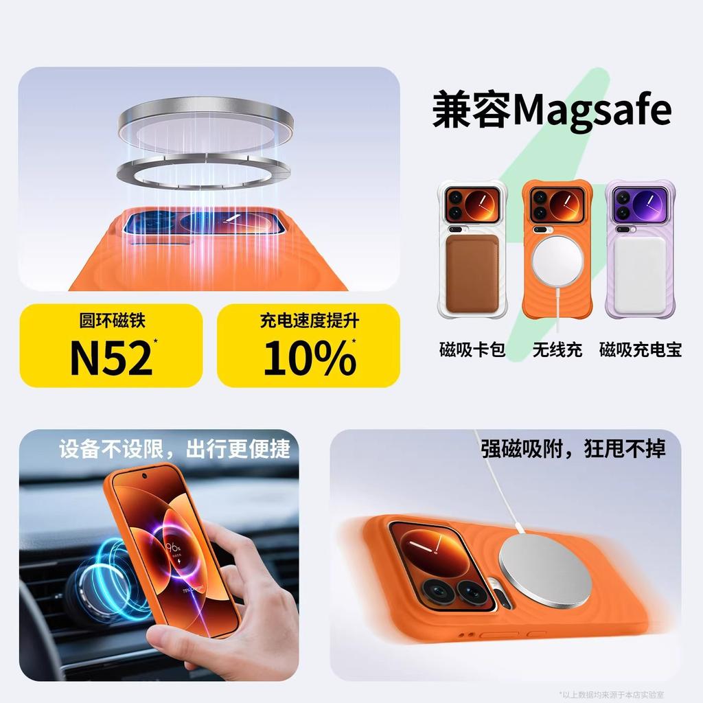 Применимо к чехлу для мобильного телефона Xiaomi 11 ProMax, волнистый жидкий силикон, магнитное крепление, Xiaomi 11, четырехсторонний airbag, противоударный жесткий чехол