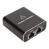 Сплиттер Ethernet RJ45 Сетевой порт 1 к 2 портам Алюминиевый сплав Гигабитный сетевой коммутатор 1000 Мбит/с