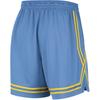Nike Dri-Fit Wnba Striped Color Block Quick-Dry Split Hem Drawstring Shorts Women Shorts Coastal-Blue DR5645-462