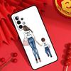 Чехол 'Супер Мама' для Девочки Мальчика Сына Дочери для Samsung Galaxy M55 M35 M15 M11 M12 M13 M14 M06 M16 M36 M56 M31 M53 M32 M52 M34 M54