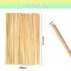 300pcs 3mm X 30cm Natural Bamboo Craft Sticks - Round & Versatile for DIY Projects