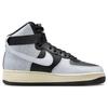Nike Кроссовки унисекс Air Force 1 High 50 лет хип-хопа черно-белые цементно-серые FB2049-001
