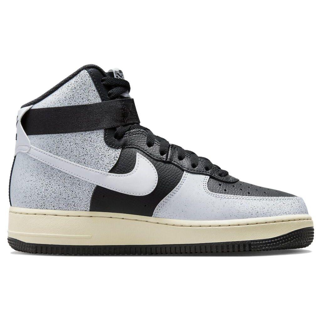 Nike Кроссовки унисекс Air Force 1 High 50 лет хип-хопа черно-белые цементно-серые FB2049-001