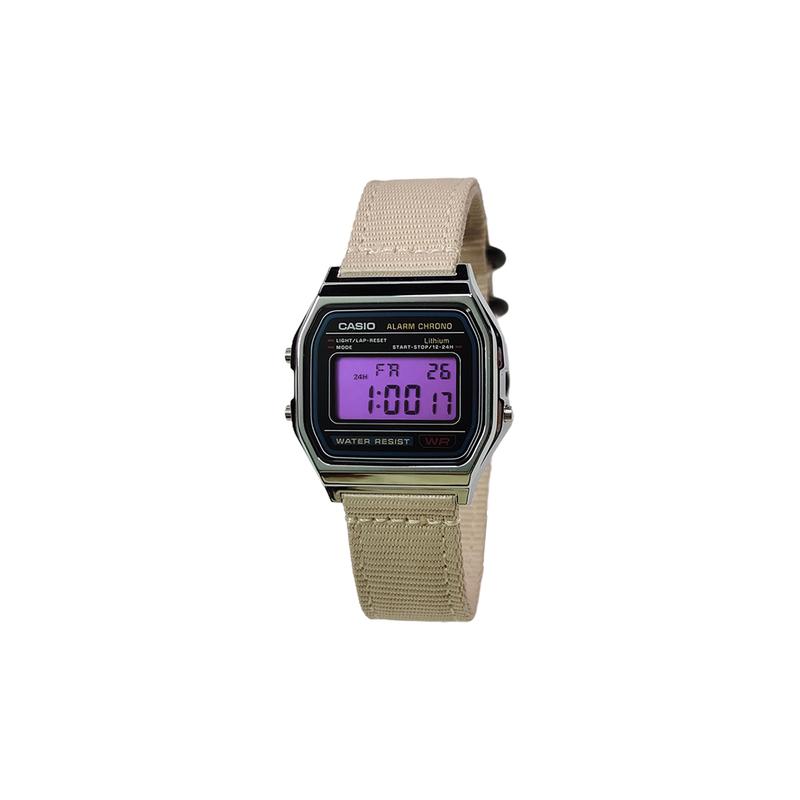 Casio Индивидуальные часы модифицированная серия корейская мода маленькие квадратные часы ретро электроника кварцевые смоляной ремешок тот же стиль F108WHC-7B