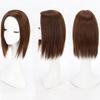 35/55 см длинный и короткий парик, женский верхний элемент, невидимый натуральный прямой инструмент для укладки волос для девушек и женщин без челки