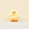 Cute Yellow Chicken Plush Toy With Keychain For Bag Decoration And Collectible Use