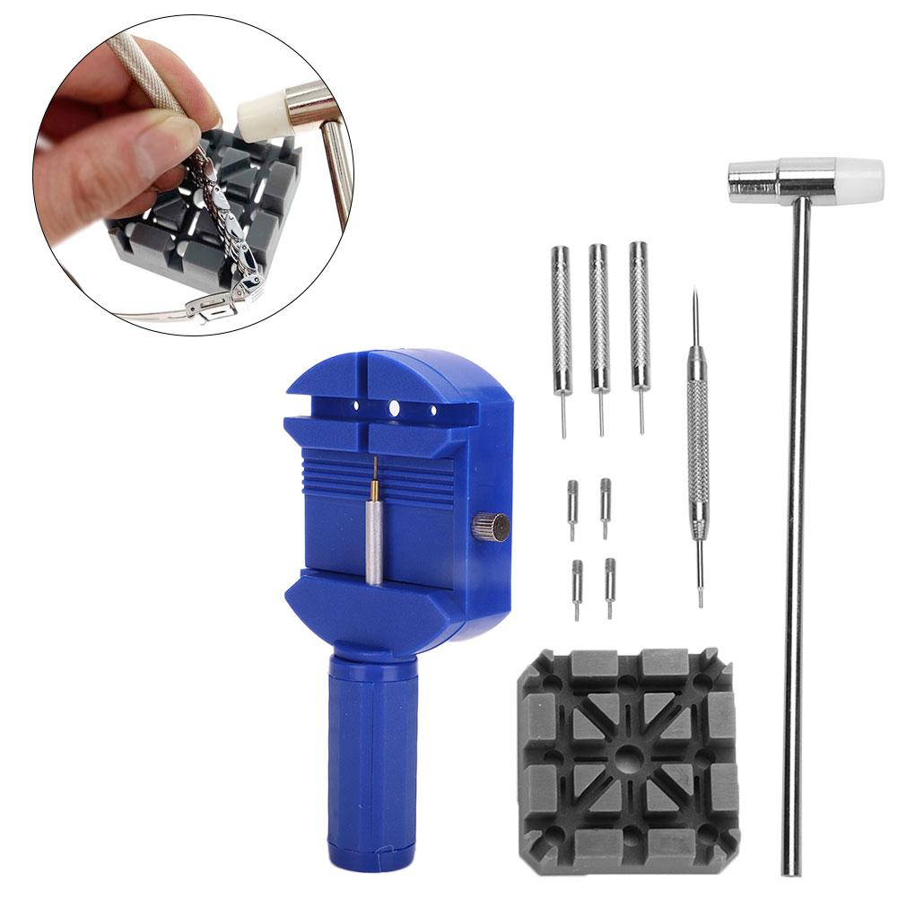 Watch Strap Link Pin Remover Kit Bracelet Strap Adjusters Watch Repairing Tools