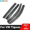 Для Volkswagen VW Tiguan MK2 2017 2018    Автомобильный дефлектор окна, солнцезащитный козырек, дождевой козырек, накладка, аксессуары