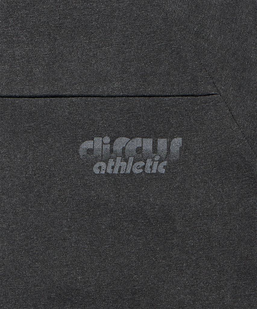 DISCUS ATHLETIC Raglan Logo Long Sleeve Pigment Charcoal
