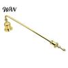Scented Candle Supplies Snuffer, Long Handle Wick Extinguisher, Trimmer Tool with Durable Metal Snuffer Rotating Bell Head, Smoke Reduction
