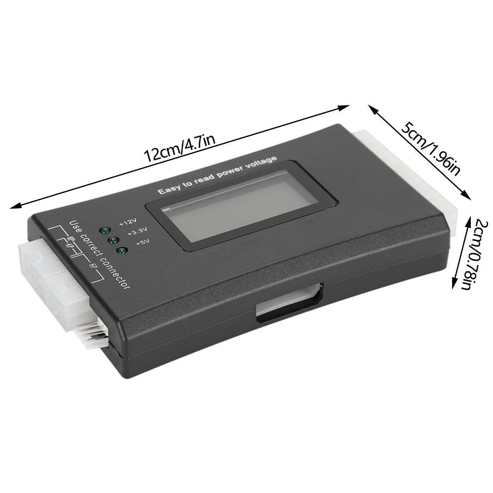 20/24 Pin Connector Computer PC Power Supply Tester Host Inspection Tool Power Supply Inspection