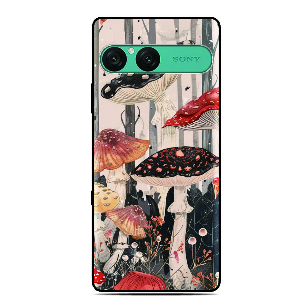 Mushroom Phone Case For Blackview Wave 9C 8C 6C Shark 9 Color 8 Oscal C80 C70 C60 C30 C20 Pro Flat 2 1C 2C Tiger 13 12 Cover
