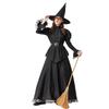 Костюм для косплея Королевы ведьм на Хэллоуин со шляпой волшебника и мантией