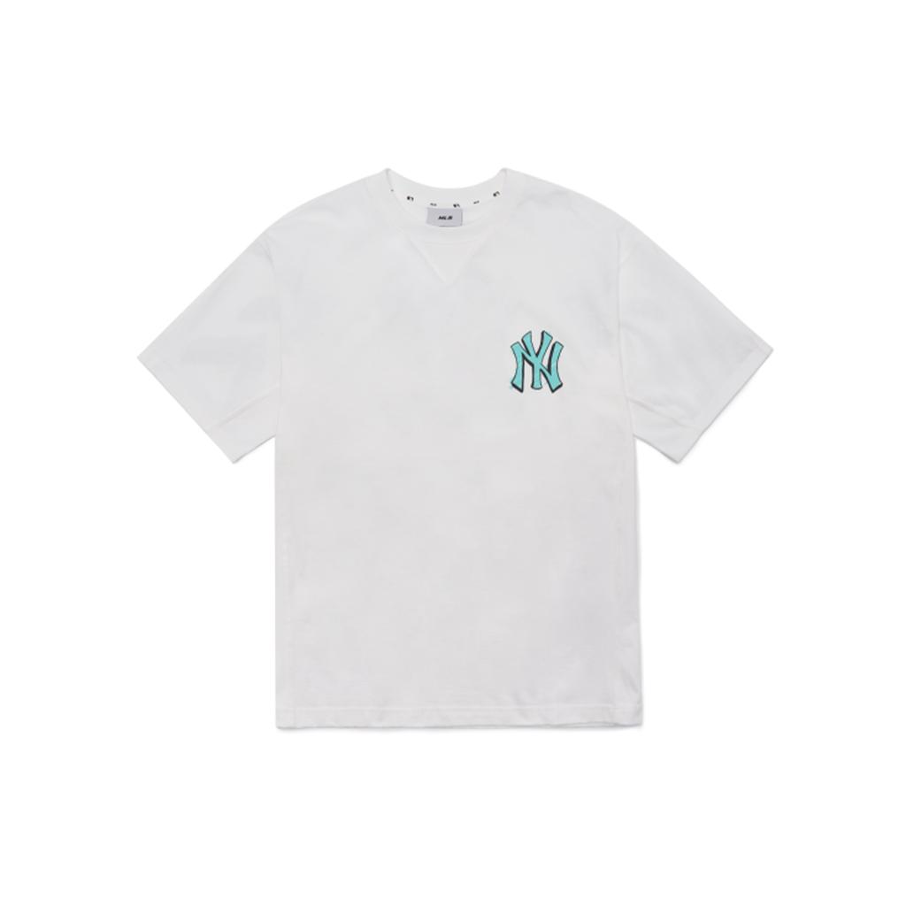 New MLB New York Yankees T Shirts Unisex White 3ATSS2023-50WHS