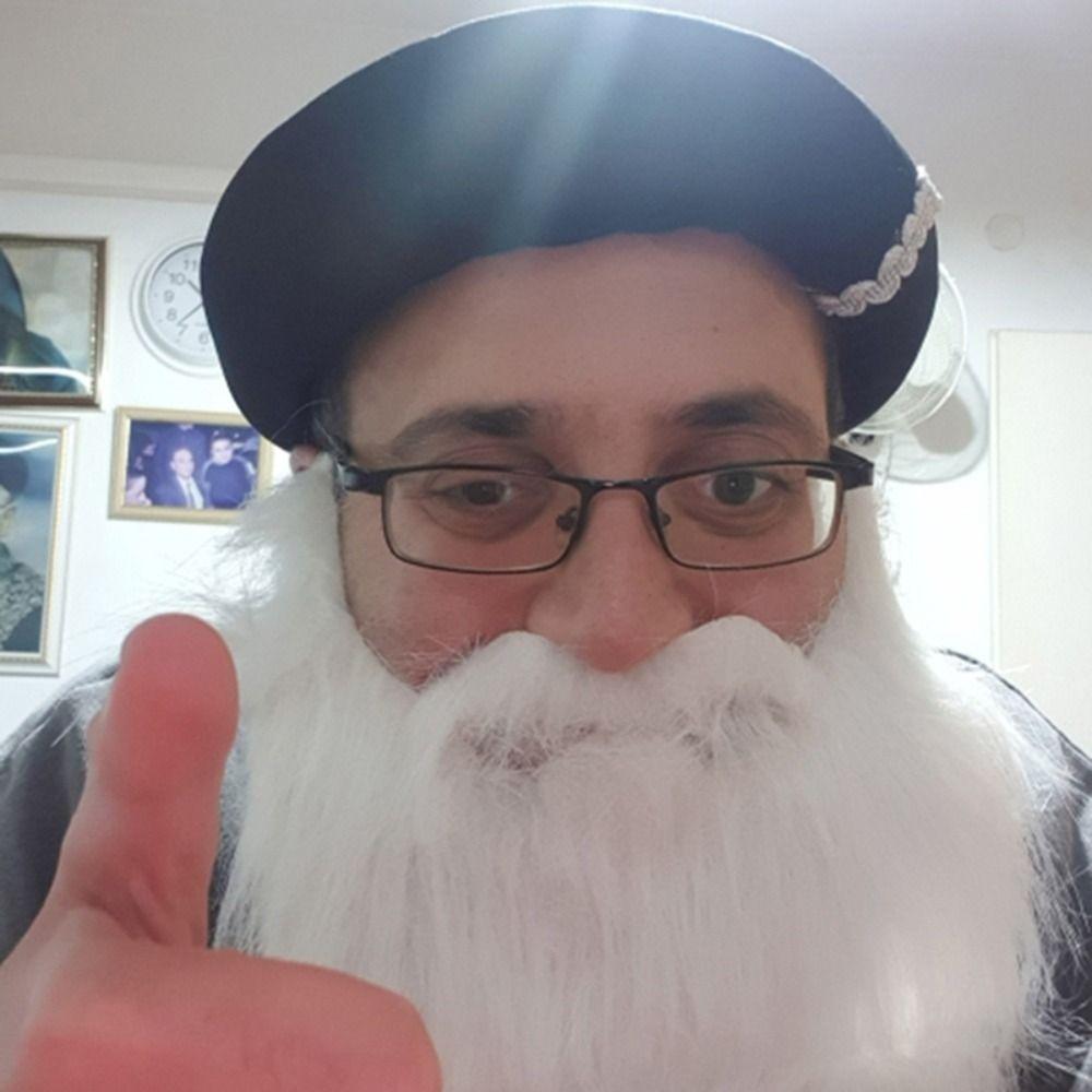 Длинная пушистая реалистичная накладная борода искусственная борода Хэллоуин накладные усы реквизит для вечеринки