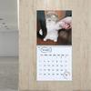 Unreasonable Cat Calendar 2026 Jan.2026 - Dec.2026 12-Month Calendar Funny Kitten Wall Planner for Home Office Decoration