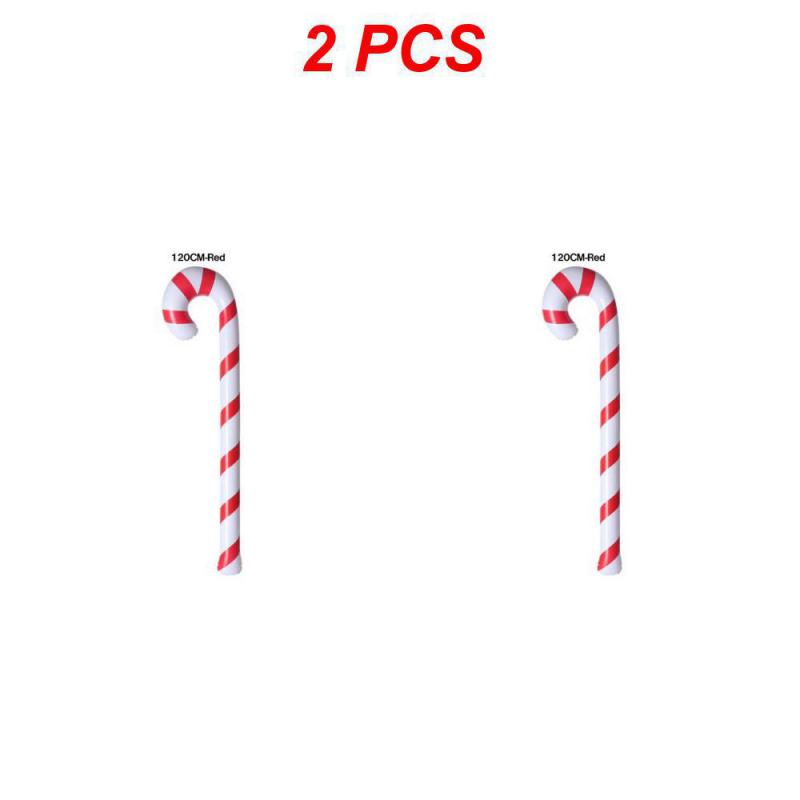 4-1 шт надувные рождественские конфеты палочки воздушные шары 90/120 см наружные конфеты трости украшения для дома для рождественской вечеринки декор поставки