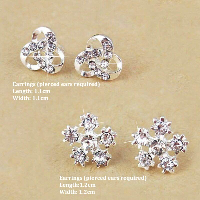 Серьги-гвоздики Anting из корейского серебра, блестящие женские серьги-гвоздики в форме сердца, ювелирные изделия в подарок