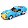 Имитация 1/32 Модель автомобиля Ferrari Track Version 250-GTO, Сплав, Литье под давлением, Звук и свет, Детская игрушечная машинка, Подарок на день рождения