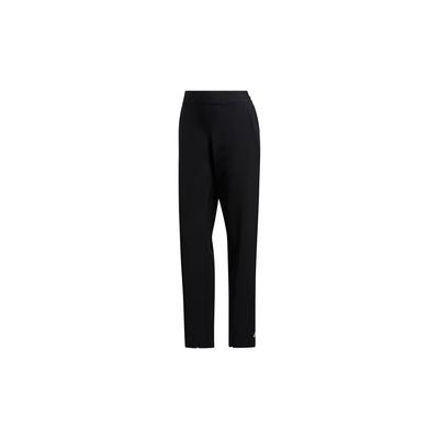 Cw Woven L Pant однотонные повседневные спортивные брюки с боковыми разрезами женские брюки черного цвета FT3074