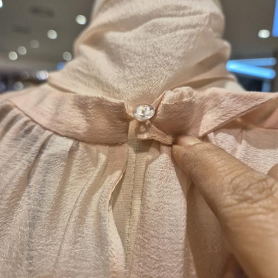 Ribbon Tie Blouse EWBLPI0700