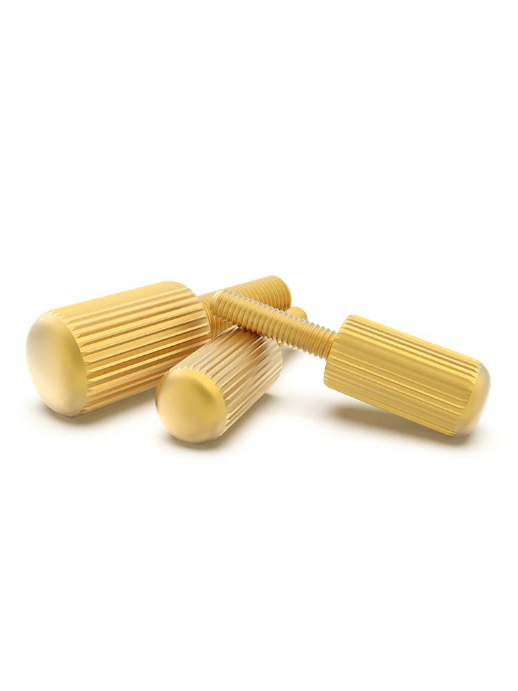Латунный винт с накатанной головкой M3 M4 M5 x 6 8 10 12 16 20 мм