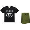Gucci Футболка с принтом Interlocking Gg 493117-X3Q35-1289