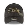 Casquette New Era 39Thirty - Seattle Seahawks - Salute To Service 2020 - Broderies Et Impression Camouflage