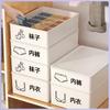 Wardrobe Underwear & Sock Organizer Box for Clothes and Pants In Bedroom or Dorm Drawers
