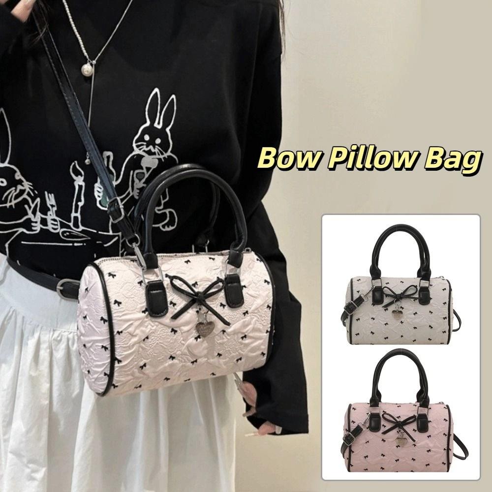 Versatile Bow Pillow Bag Small Women's Handbags High Quality Bow Crossbody Bag Ladies