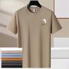 Summer Casual T-shirt for Men with Prints Soft Cotton Fabric