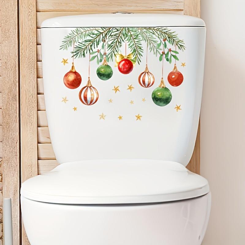 Праздничные листья и светящиеся шары наклейки многофункциональные самоклеящиеся наклейки