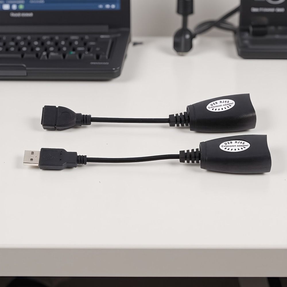 High Speed Ethernet Extension Extender USB 2.0 LAN Extension Adapter  Computers