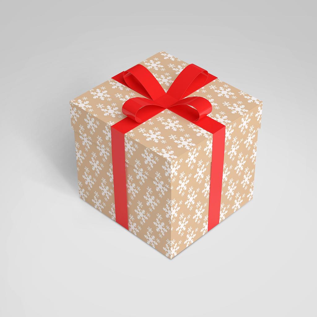 Home For The Holidays Black Santa Wrapping Paper,Fun Christmas Gift Wrapping Paper