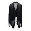 LIMI Feu Long Sleeve Knit Cardigan Black Women Used