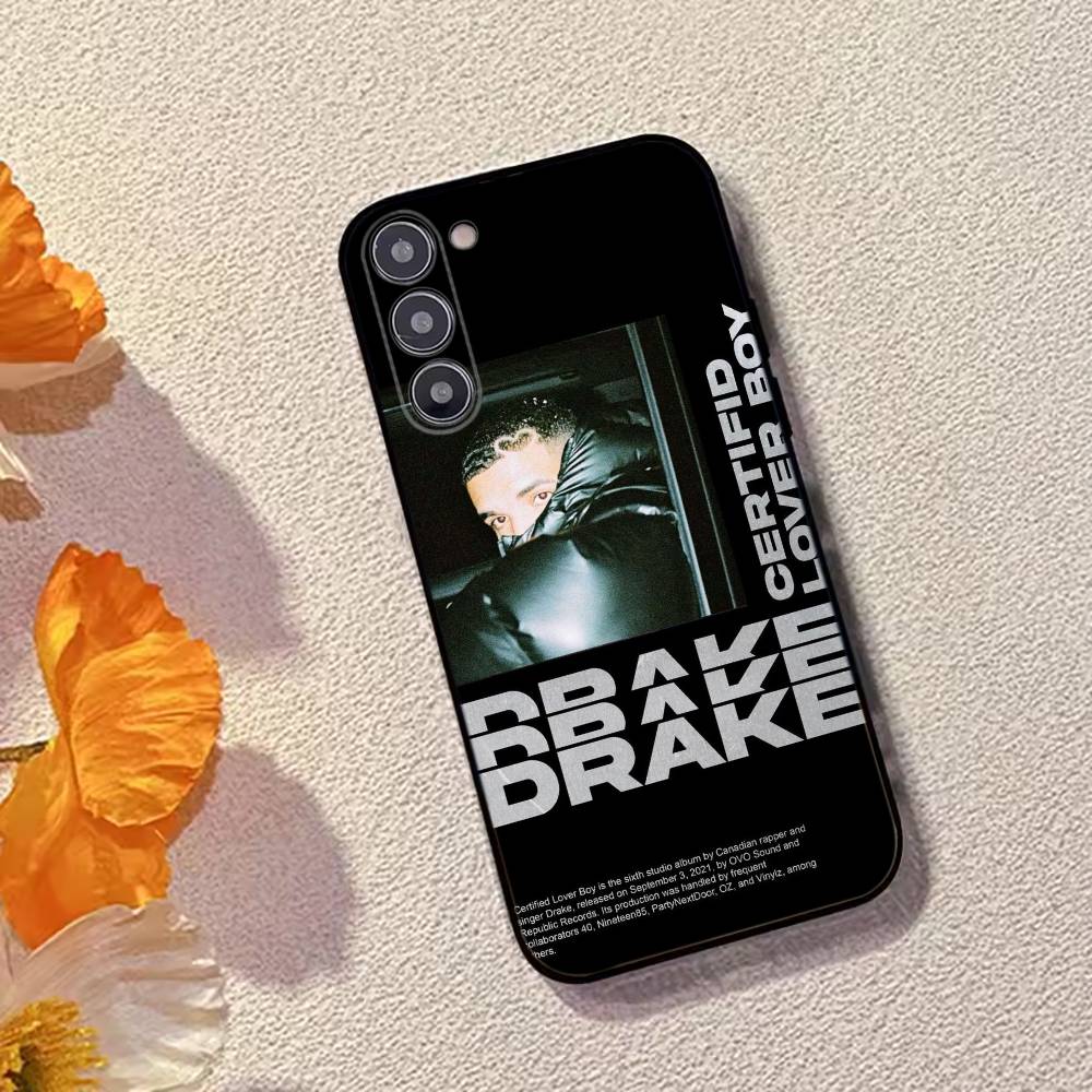 R-Rapper D-Drake Phone Case For Samsung Galaxy A73,A72,A71,A70,A53,A52,A51,Others Soft Black Cover