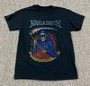 Редкая черная унисекс футболка Megadeth Youthanasia с изображением Жнеца, размеры S-5XL