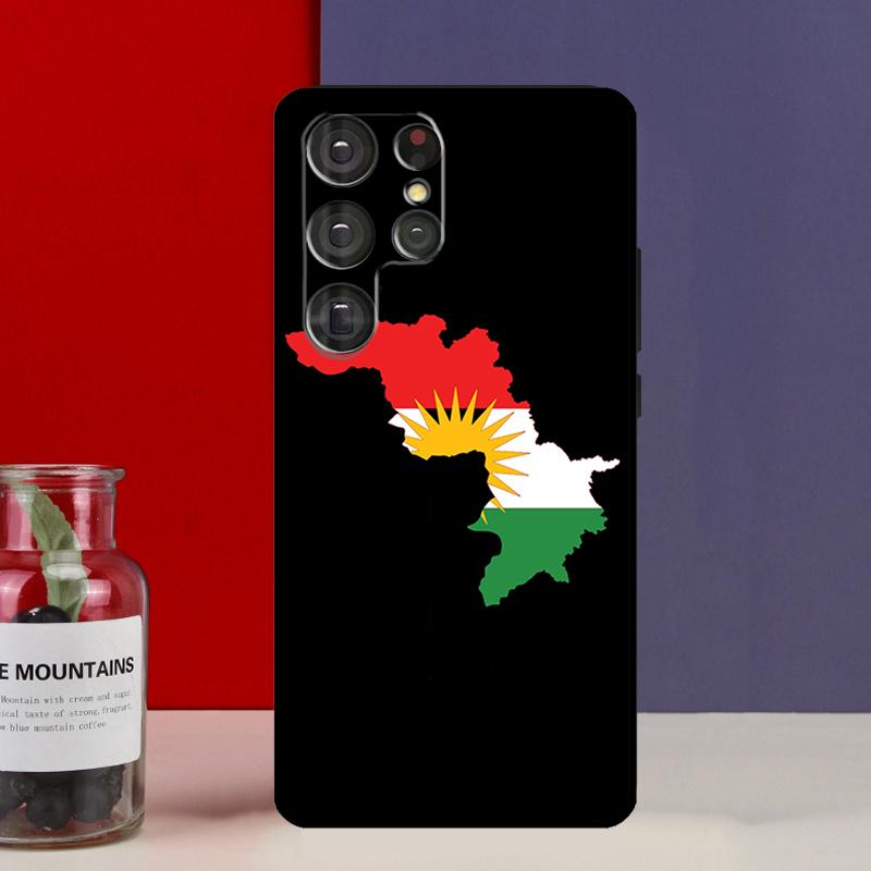 Задняя крышка с флагом Курдистана для Samsung Galaxy S20 FE S21 FE S22 S23 Ultra Note 20 10 S8 S9 S10 Plus Чехол
