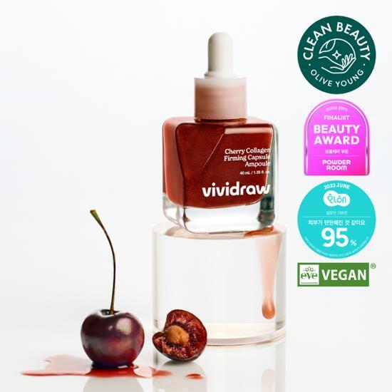 Vividrow Cherry Collagen Firming Capsule Ampoule 40 мл 1+1 Special