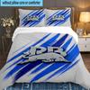 3PCS Bulls Bedding Set,Including 1pc Duvet Cover And 2pcs Pillowcases Perfect for Bedroom, Dormitory, Large size Fan Christmas gift