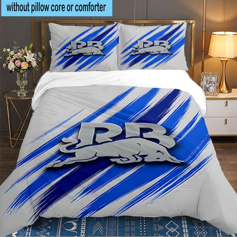 3PCS Bulls Bedding Set,Including 1pc Duvet Cover And 2pcs Pillowcases Perfect for Bedroom, Dormitory, Large size Fan Christmas gift